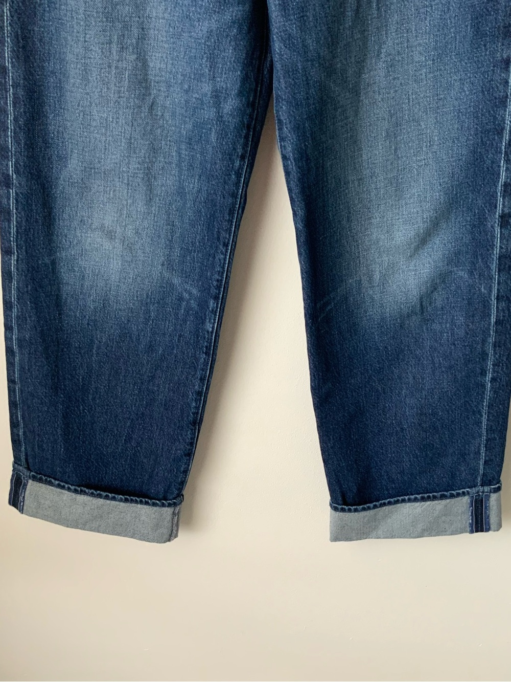 MOTHER SUPERIOR Jeans Lil’ Mother Lil’ Spitfire Nerdy Cuff Blue Size 26 - Picture 7 of 14